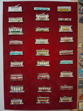 Pins Coches Trenes Aviones Barcos