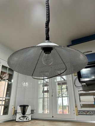 Lámpara de techo vintage regulable años 60 70