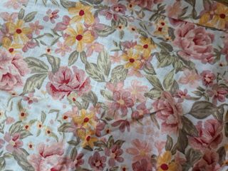 Falda de lino estampado flores Zara. A estrenar
