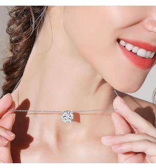 Collar plata 925 circonita 