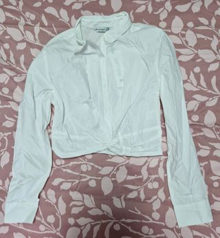 Camisa mujer blanca Stradivarius Nueva