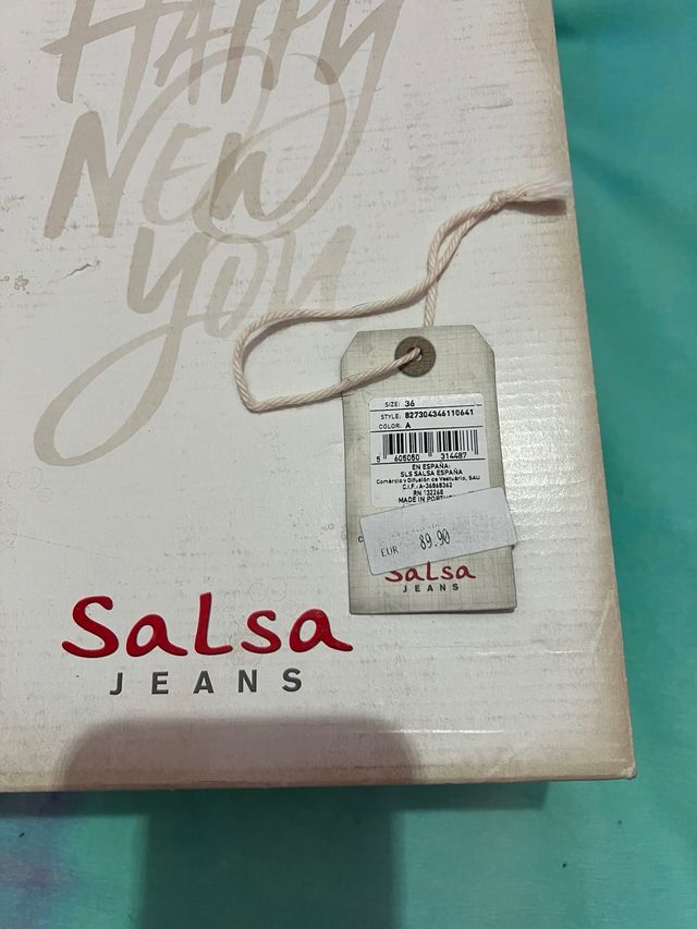 zapatos plataforma y tacon salsa