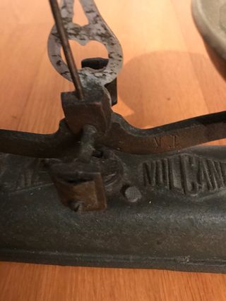 Balanza antigua Vulcano