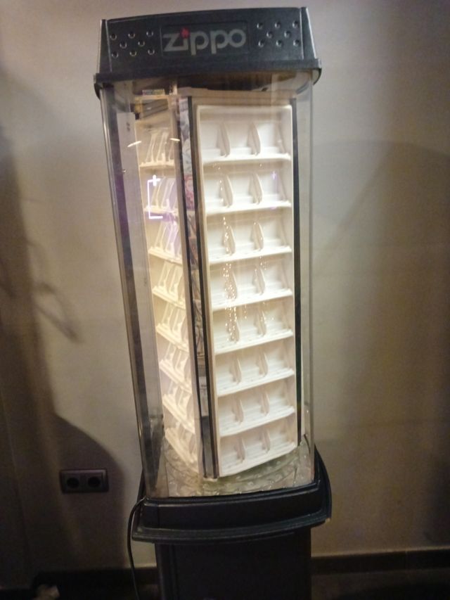 Expositor Zippo giratorio