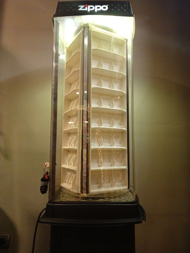 Expositor Zippo giratorio