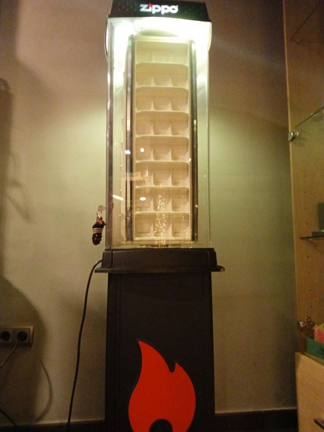 Expositor Zippo giratorio