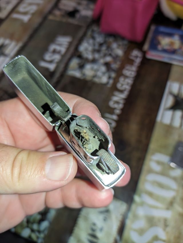 Zippo Liso sin dibujo 1990