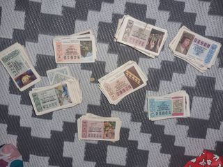 lote de Lotería nacional del año 1971 a 1988