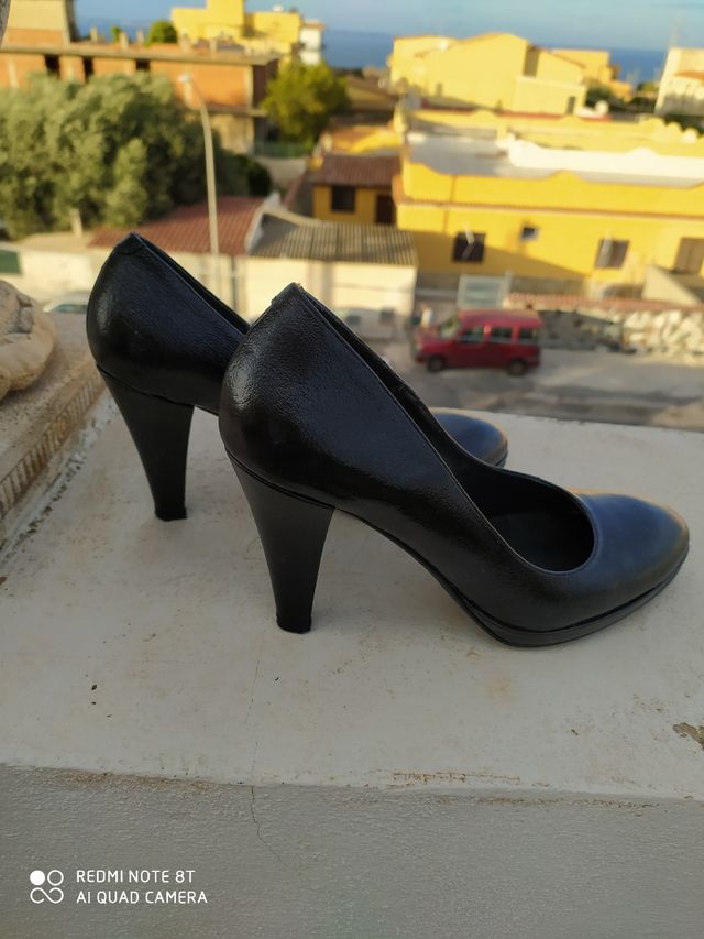 Décolleté nere con tacco