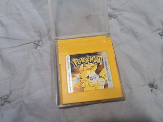 Pokemon amarillo game boy + caja