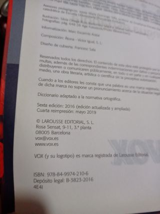 Diccionario primaria lengua española