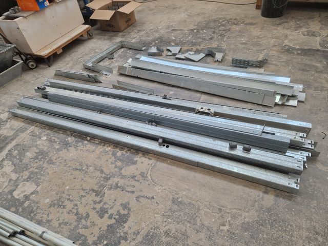 Bandeja hierro galvanizado 10x16cmx54mt