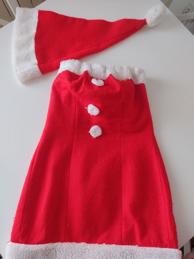 Papá Noel Primark Vestido NiÃ±a Navidad Primark Primark Vestido