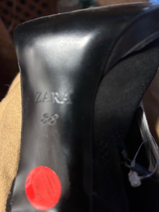 Bota Tacon Zara piel 38