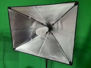 2 focos iluminacion para gravar video o fotografía