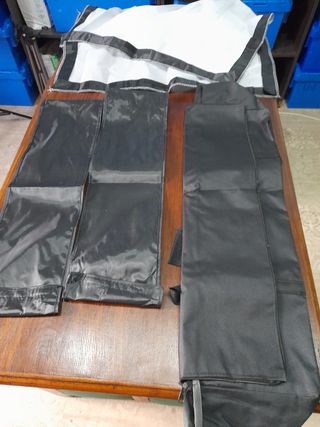 2 focos iluminacion para gravar video o fotografía