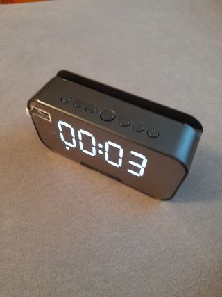 Reloj despertador  Bluetooth 