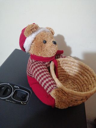 cesto orsetto natale