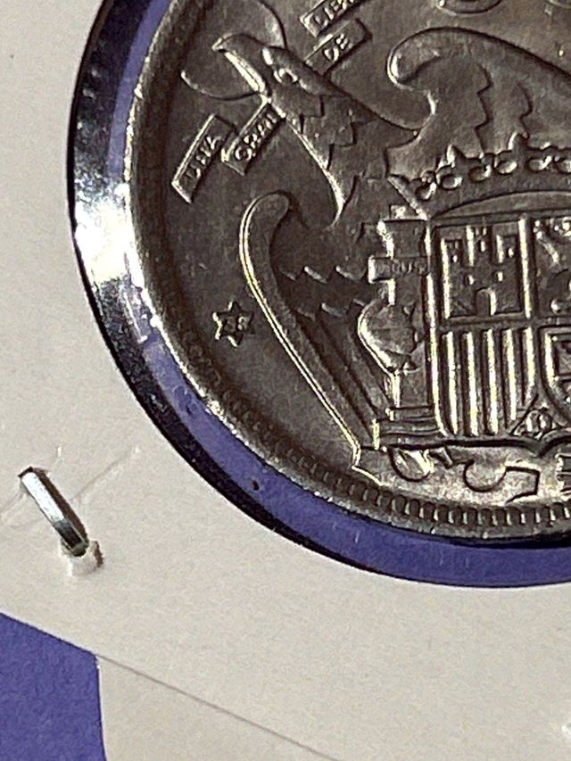 Monedas Franco 50 pesetas 1957  *68, *69 y *70