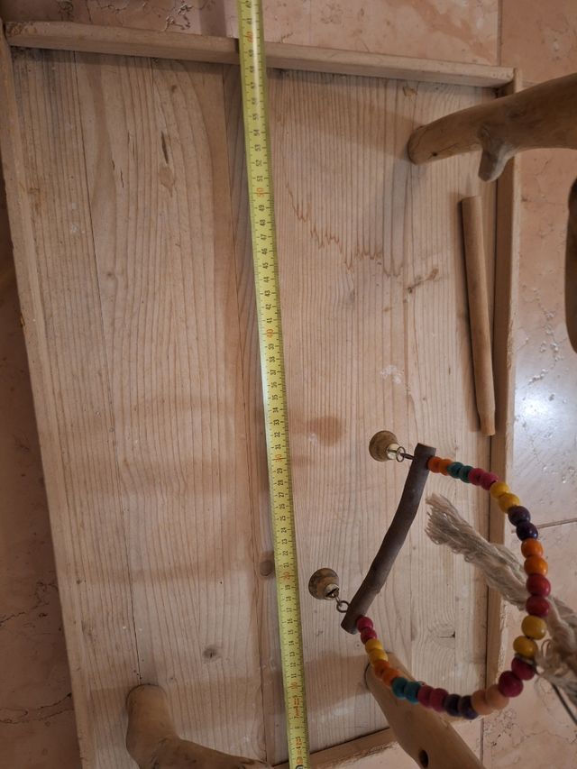 Piedistallo da appoggio x pappagalli