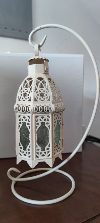 Porta velas. Farol. Adornos Navideños.