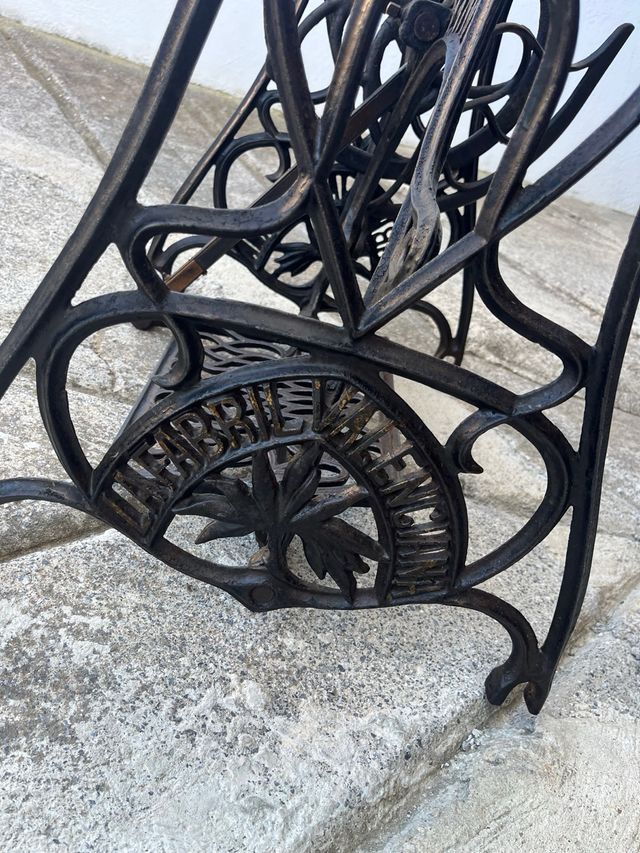 pie maquina coser ANKER hierro