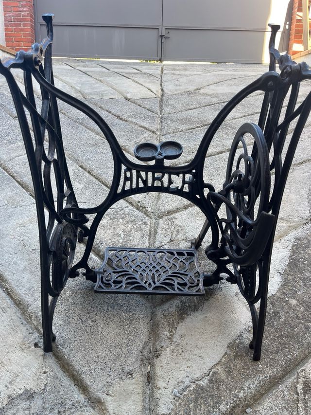 pie maquina coser ANKER hierro