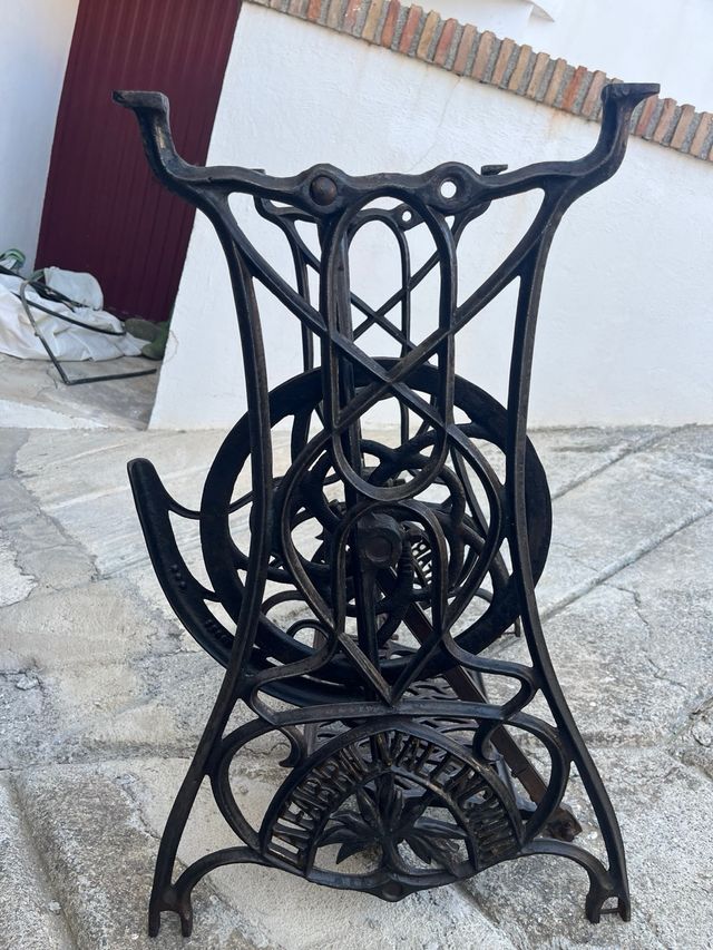 pie maquina coser ANKER hierro