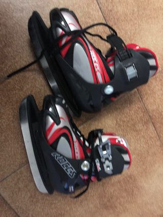 patines Roces sobre hielo