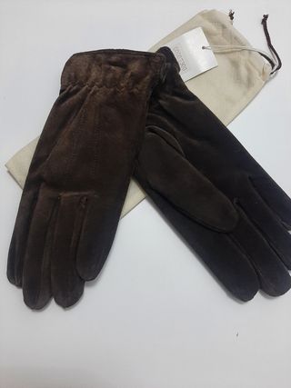 Guantes de ante sin estrenar