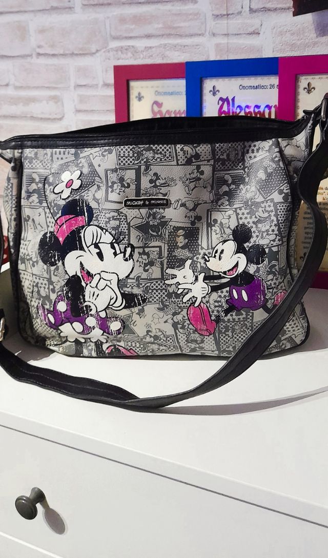 Borsa a spalla Micky e Minnie