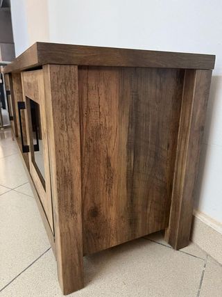 Mueble TV wengue madera NUEVO