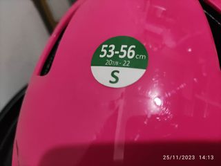 Cascos infantiles bicicleta (azul y rosa)