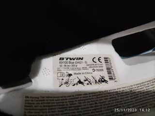 Cascos infantiles bicicleta (azul y rosa)