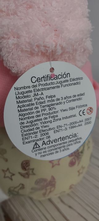 Peluche musical