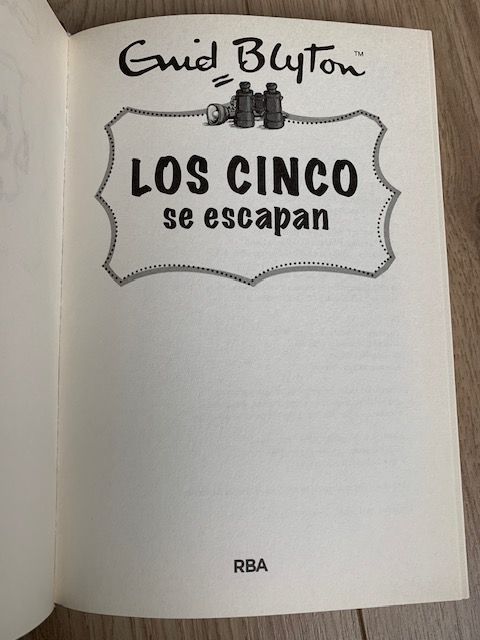 Los Cinco se escapan - Enid Blyton