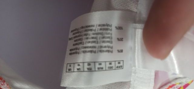 Bikini completo Venca stampato rosa giallo 38