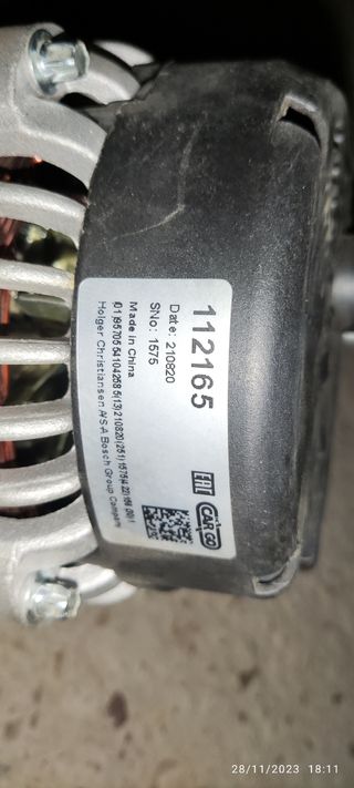 Alternador+batería 