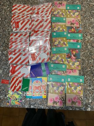 X Natale🎄: 85/170 circa bigliettini chiudi pacco