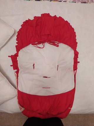 Funda cochecito bebe + saco "Rosy"