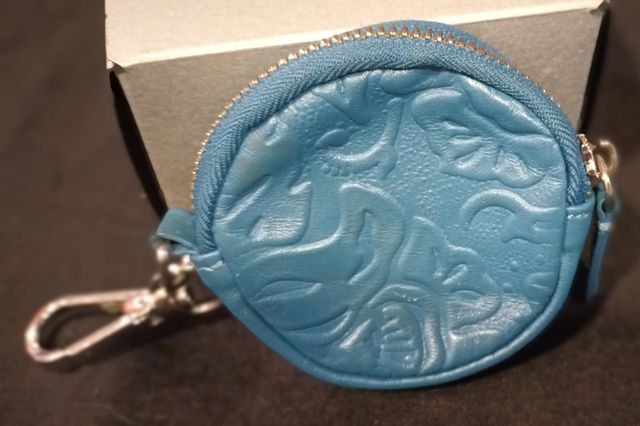 Monedero redondo azul El Corte Inglés