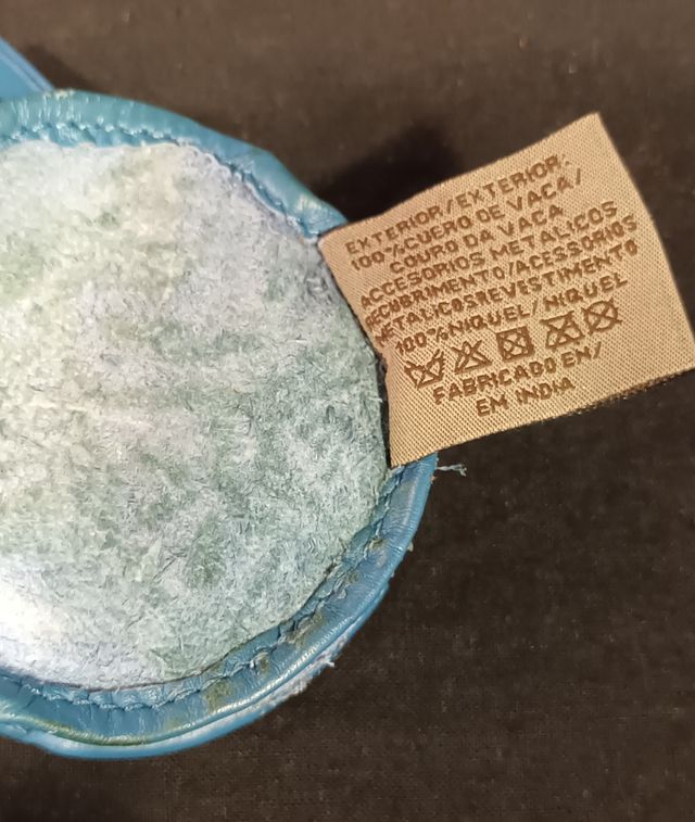 Monedero redondo azul El Corte Inglés