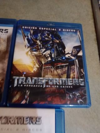 Transformers blue Ray