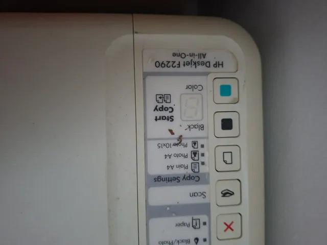 impresora HP Deskjet F2290