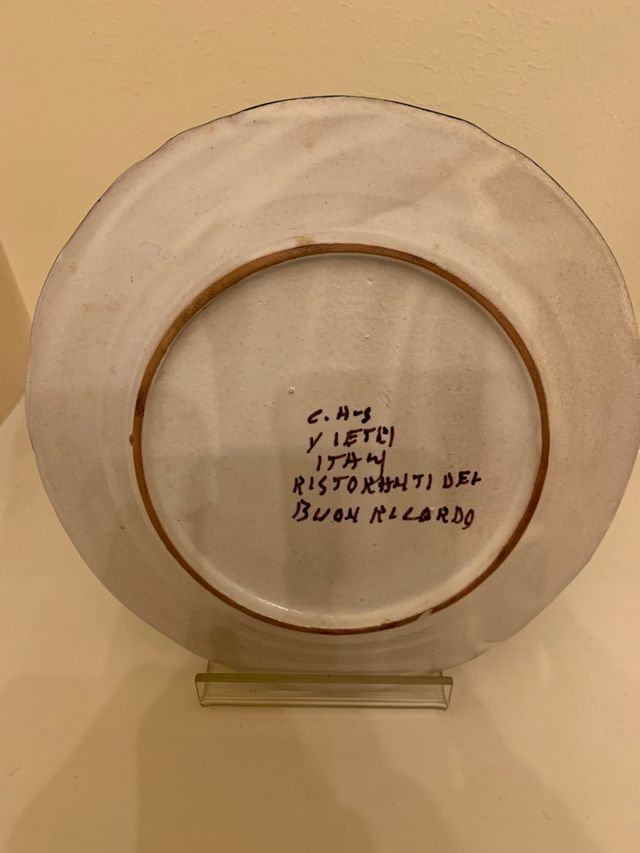 Piatto del buon ricordo