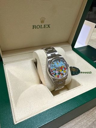 Rolex OysterPerpetual Celebration 36mm bubble dial