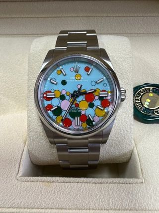 Rolex OysterPerpetual Celebration 36mm bubble dial