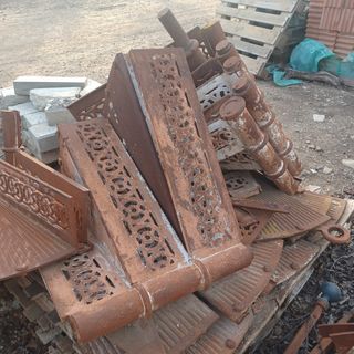 Antiguos Escalones Escalera hierro forja