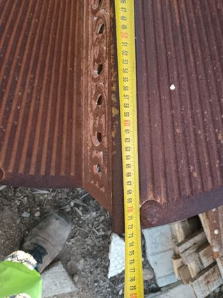 Antiguos Escalones Escalera hierro forja