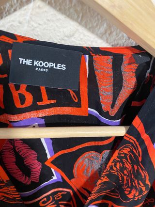 Nuevo vestido estampado The Kooples talla 1/S